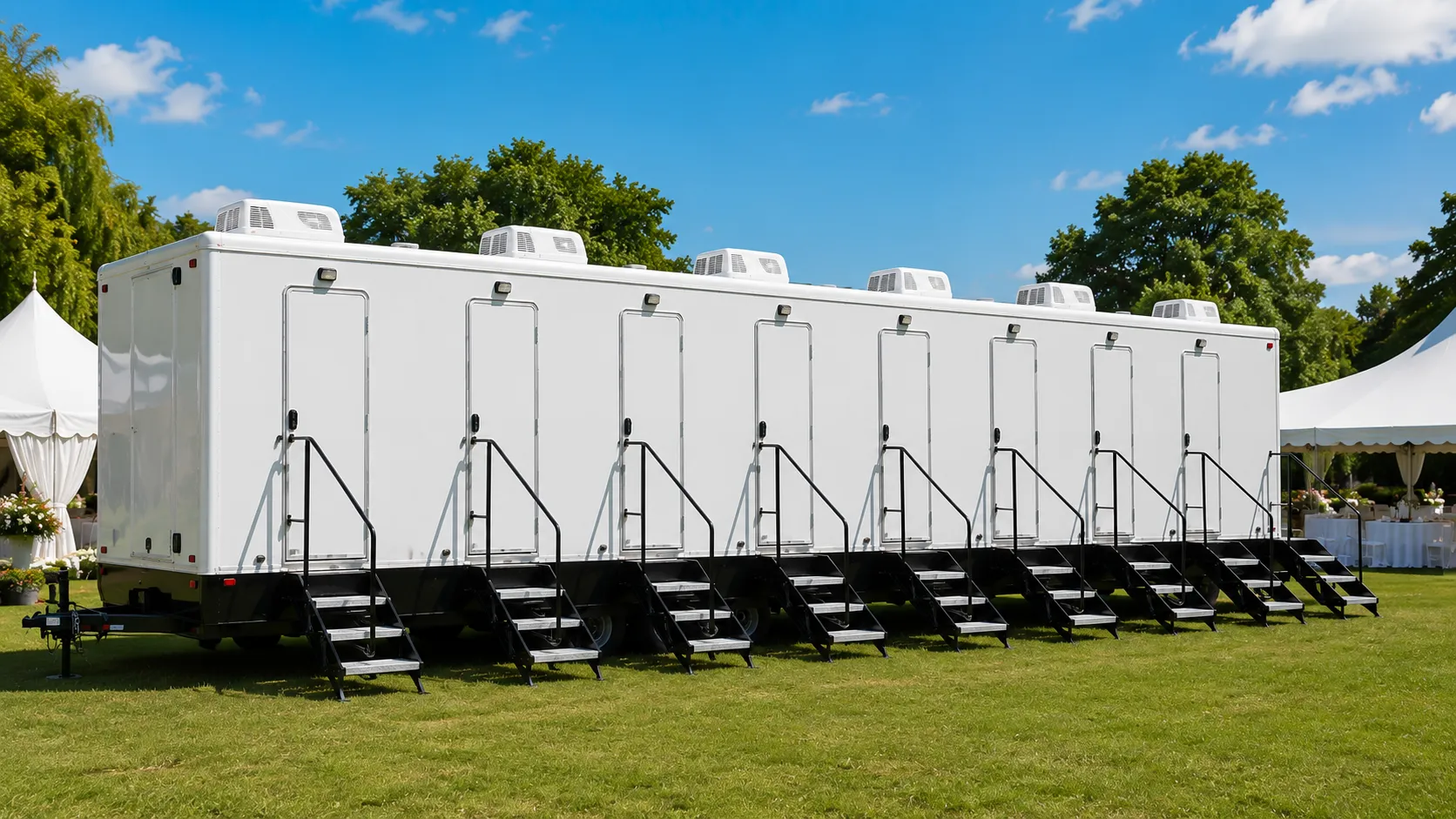 8 Stall Restroom Trailer in Westminster, CO
