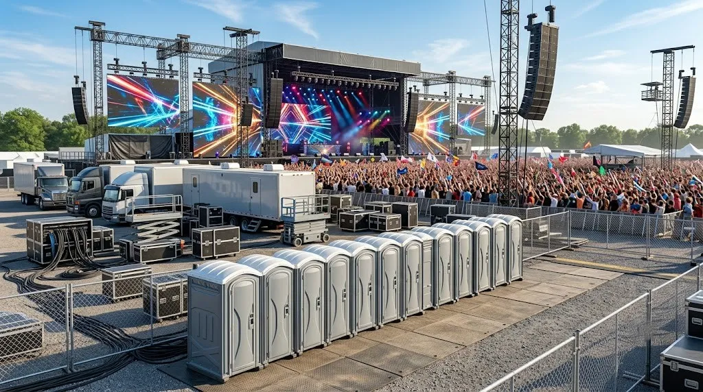 Concert Restroom Rental in Westminster, CO